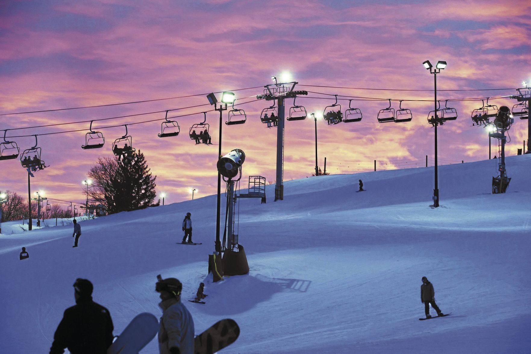 Day trip from Chicago: Wilmot Mountain